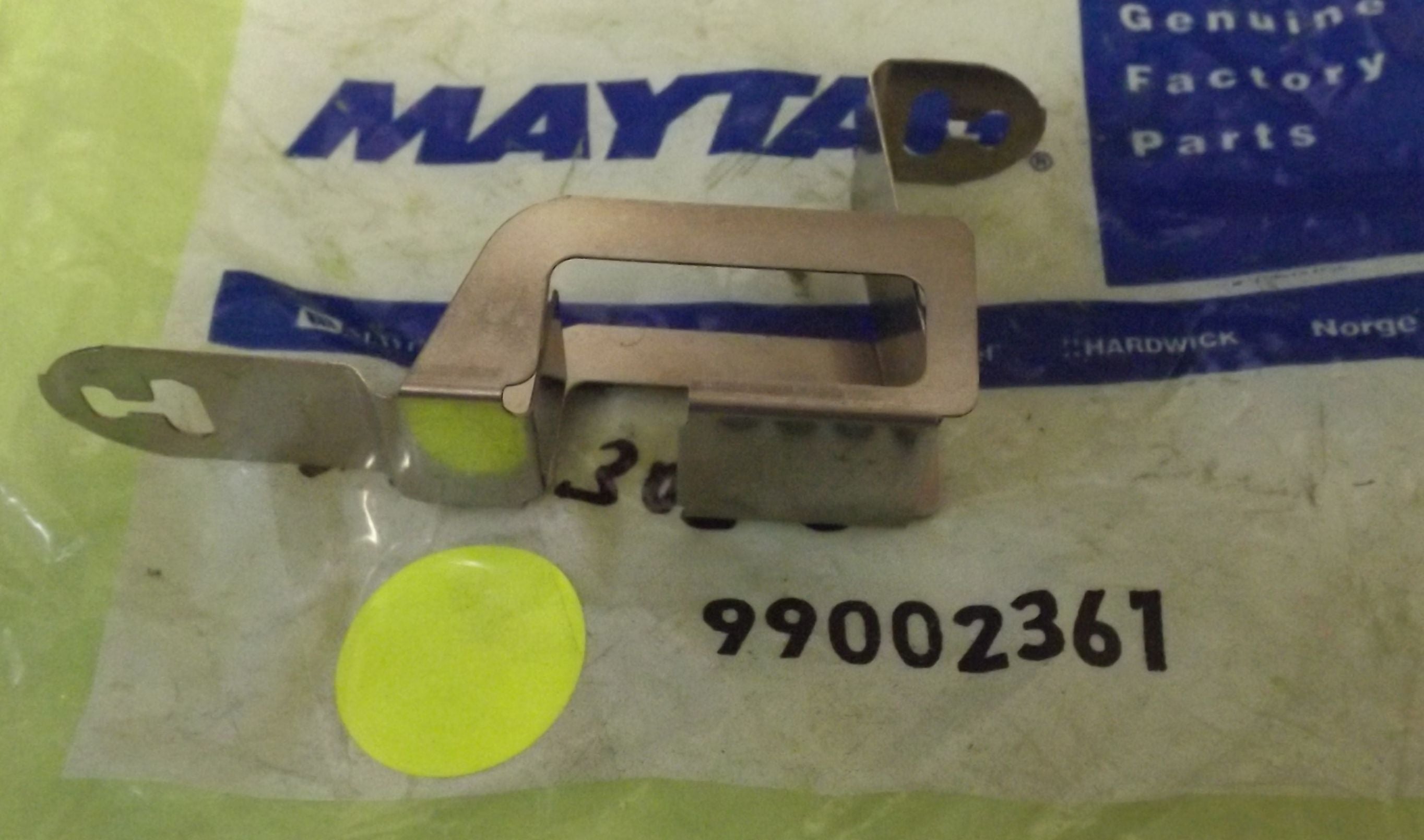 WHIRLPOOL DISHWASHER 99002361 Bracket, Element (NEW) WHIRLPOOL DISHWASHER 99002361 Bracket, Element (NEW)